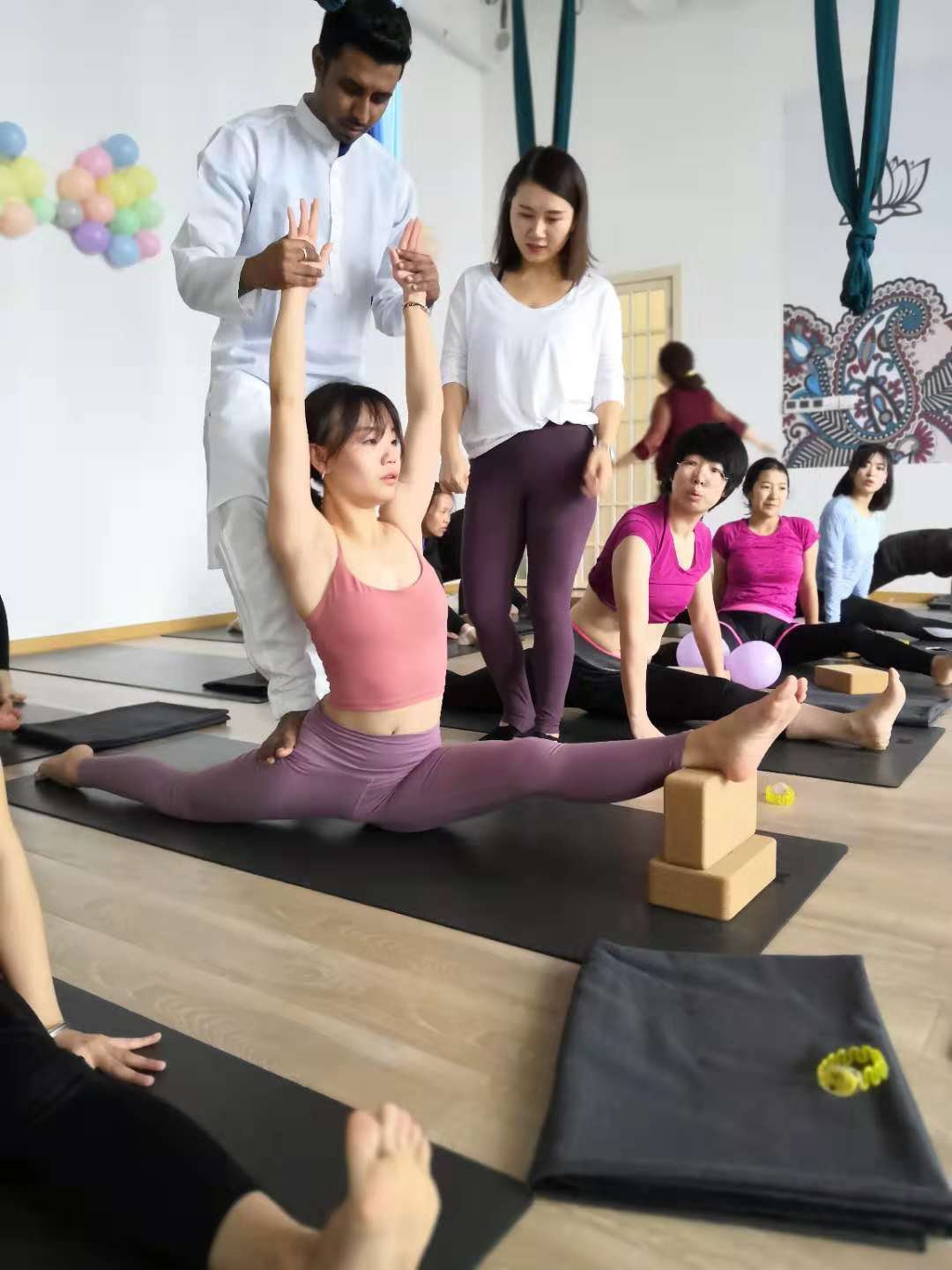 Yoga Class in China